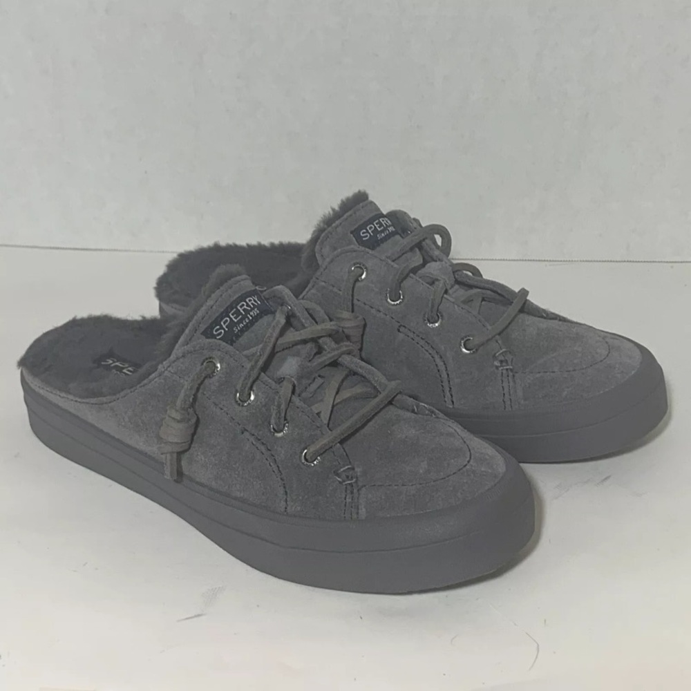 SPERRY TOP-SIDER® Women's Pier Wave Mule Backless‎ Sneaker Grey Size 7
